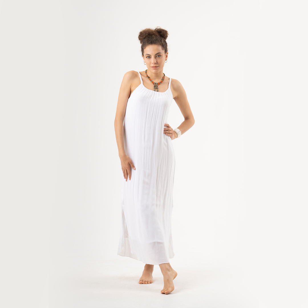 Bürümcük Askılı Elbise Standart Beden